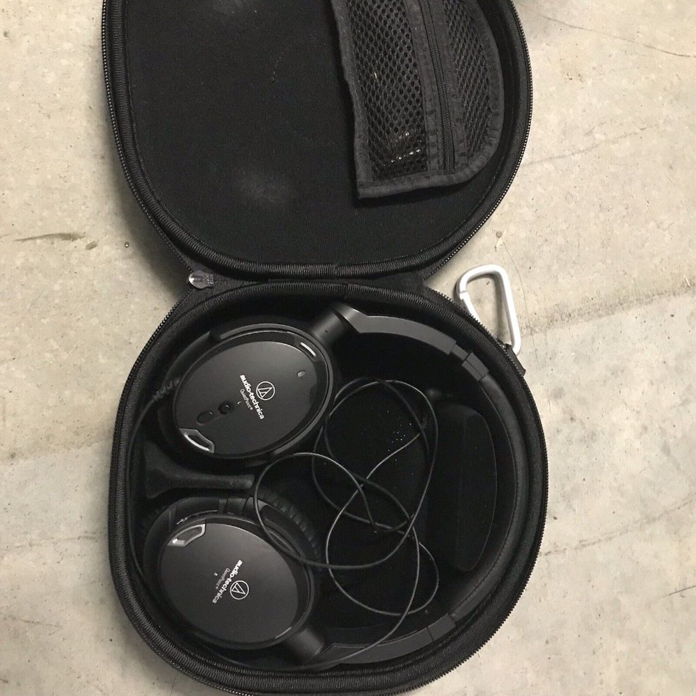 AUDIO TECHNICA QUIET POINT ATH-ANC7b ACTIVE NOISE CANCELLING HEADSET